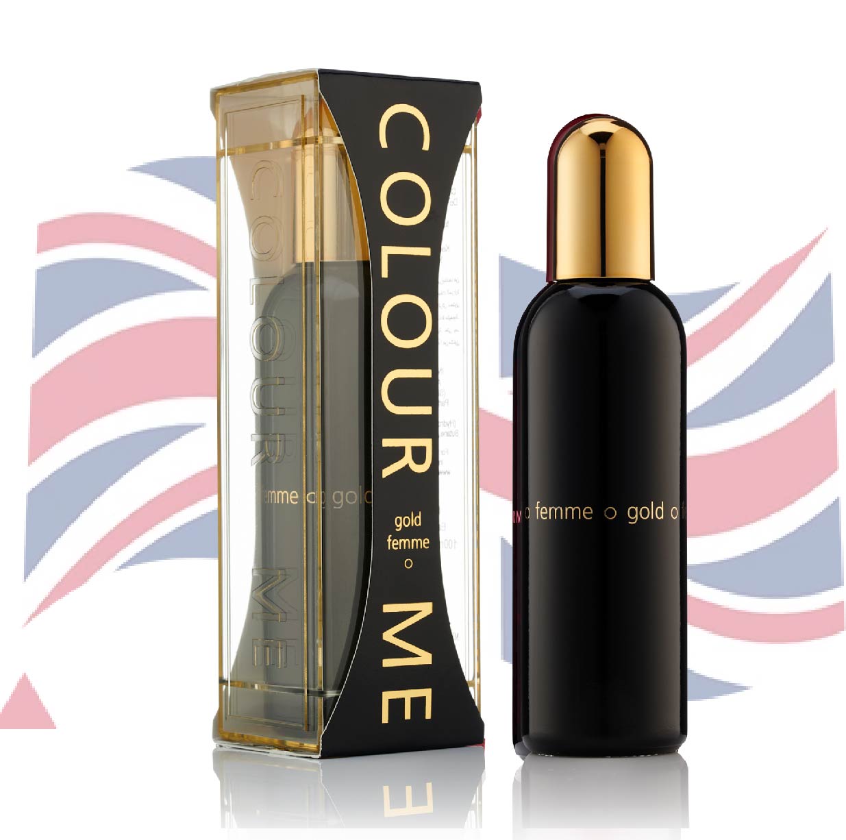 MILTON LLOYD COLOUR ME FEMME GOLD EDP 100ML EASTERN SCENT