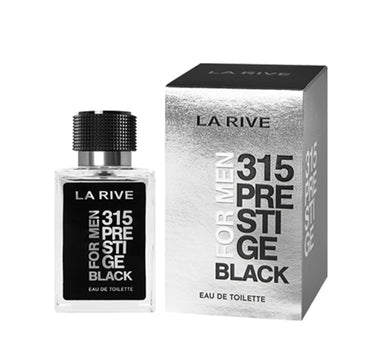 LA RIVE 315 PRESTIGE BLACK EAU DE TOILETTE 100ML - aromatic fougèr