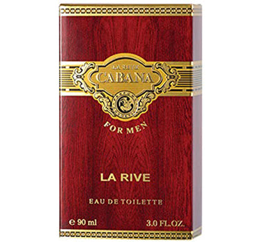 LA RIVE CABANA EAU DE TOILETTE 90ML - woody spicy