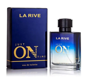 LA RIVE JUST ON TIME EAU DE TOILETTE 100ML - woody aromatic