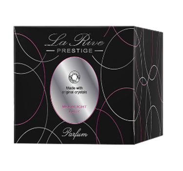 LA RIVE PRESTIGE MOONLIGHT LADY EAU DE PARFUM 75ML (with Swarovski crystal) - floral woody musk