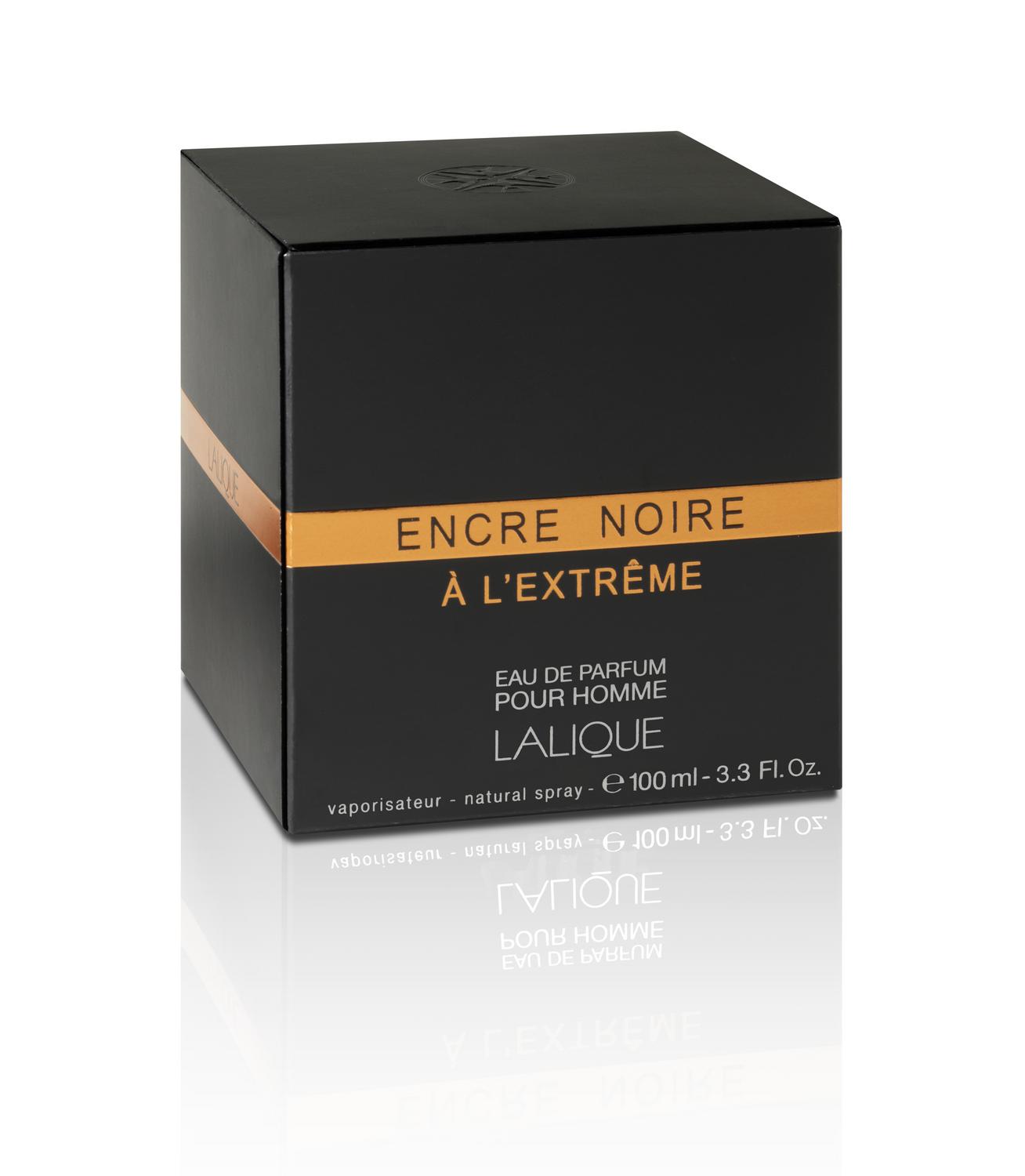 Encre Noire A L'extreme by Lalique 3.3 oz Eau de Parfum Spray / Men