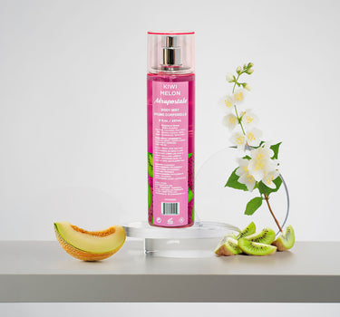 <img alt="Kiwi Melon Body Mist Rear View">