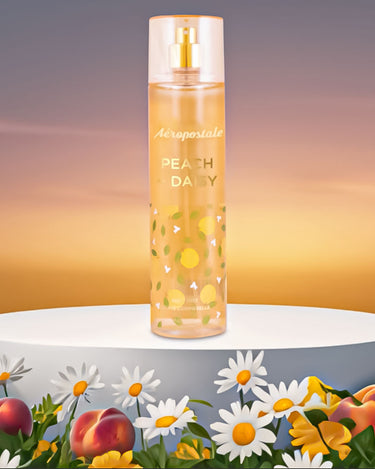 <img alt="Peach Daisy Body Mist product shot">