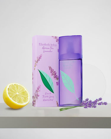 <img alt="Elizabeth Arden Green Tea Lavender 100ml with box">