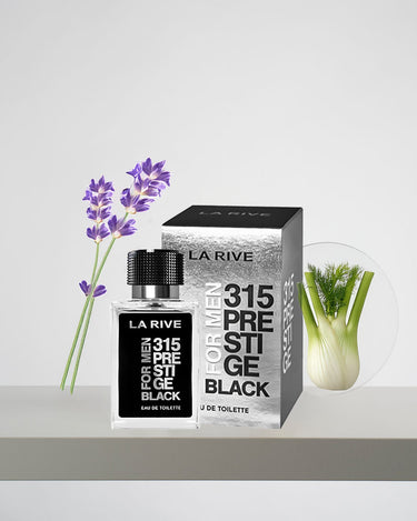 <img alt="La Rive 315 Prestige Black EDT 100ml with box">