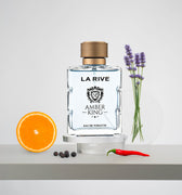 <img alt="La Rive Amber King EDT 100ml front view">