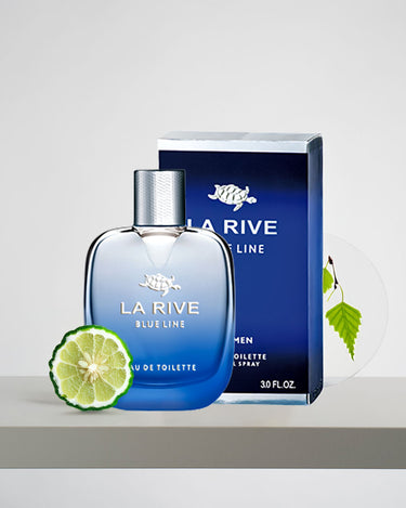 <img alt="La Rive Blue Line EDT 90ml with box">