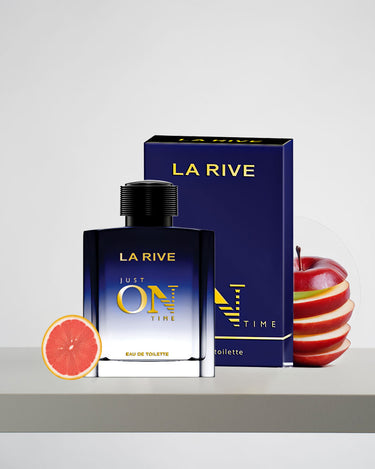 <img alt="La Rive Just on Time EDT 100ml with box">