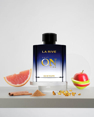 <img alt="La Rive Just on Time EDT 100ml front view">