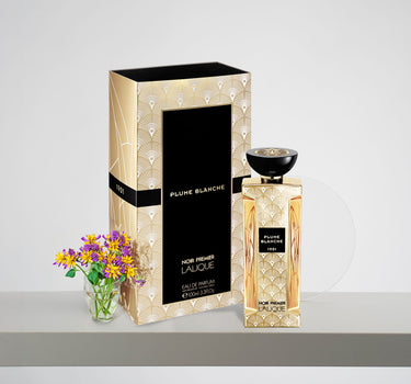 <img alt="Noir Premier Plume Blanche 1901 EDP 100ml front view with box">