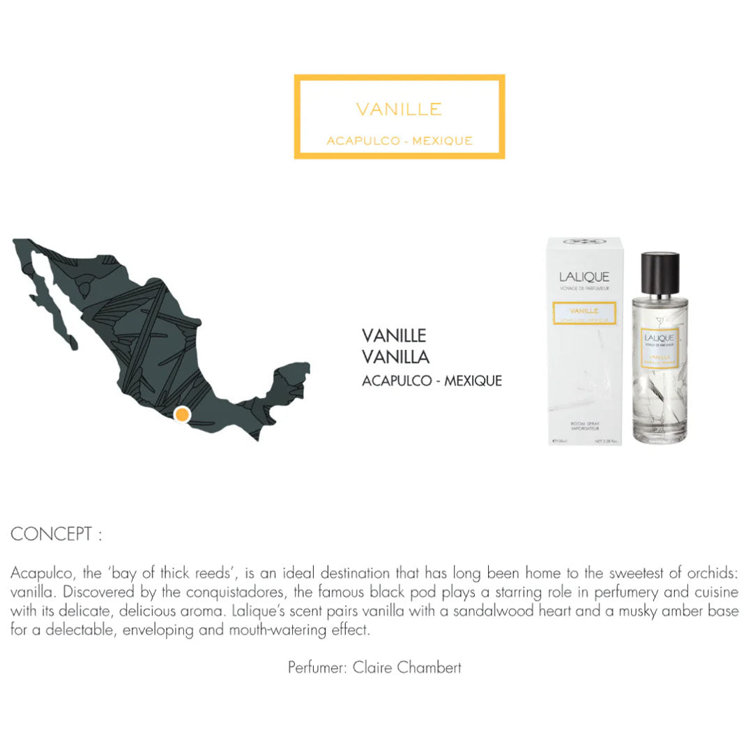 <img alt="Lalique Room Spray Vanille Acapulco concept">