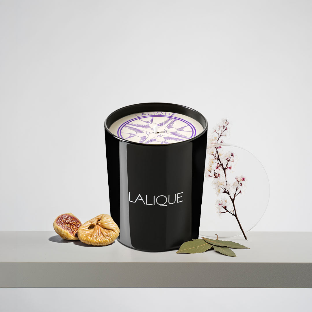 <img alt="Lalique Scented Candle Figuier Amalfi 190g front view">