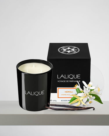 <img alt="Lalique Scented Candle Neroli Casablanca 600g with box">