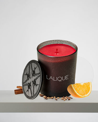 <img alt="Lalique Scented Candle Le Volcan Maui 190g front view">