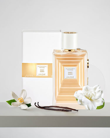 <img alt="Sweet Amber EDP 100ml front view with box">