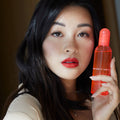 <img alt="Milton-Lloyd Femme Neon Pink 100ml product shot with model">