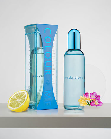 <img alt="Milton-Lloyd Femme Sky Blue 100ml with box">