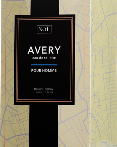 NOU AVERY FOR MEN EAU DE TOILETTE 50ML - EASTERN SCENT